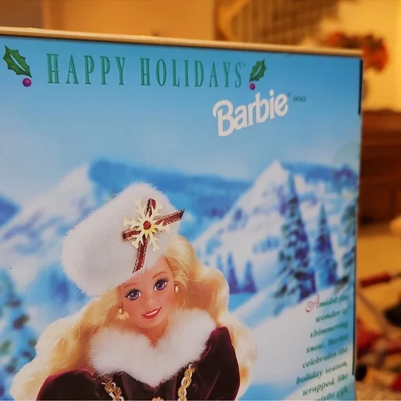 RARE Mattel 15646 Barbie Happy Holidays 1996 Collectors Special Edition NEWinBOX - Picture 11 of 11
